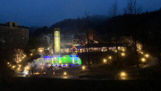 クリスマス花火　塩原